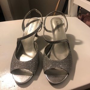 Silver heels